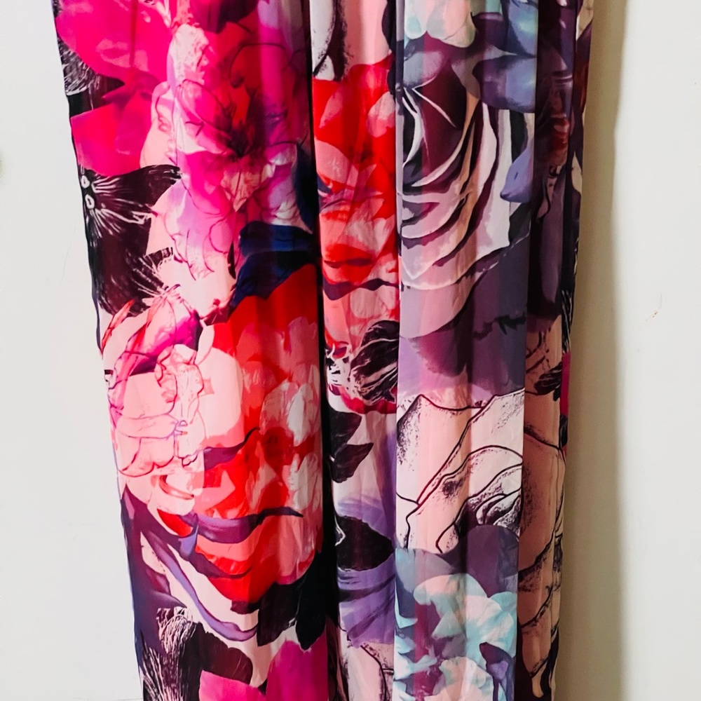 Eliza J Floral Chiffon Halter Maxi Dress✨🌷 - Picture 6 of 16